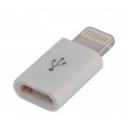 ���������� Lightning to Micro USB Lapara (LA-Lightning-MicroUSB-adaptor white)