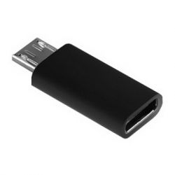  Lapara Micro USB Male to USB 3.1 Type-C Female black (LA-MaleMicroUSB-TypeC-Female black) -  1