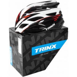 Шлем Trinx TT03 59-60 см Black-White-Red (TT03.black-white-red) - Картинка 4