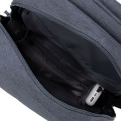 Рюкзак туристический RivaCase 17.3" 7567 Prater, anti-theft (7567Dark Grey) - Картинка 10