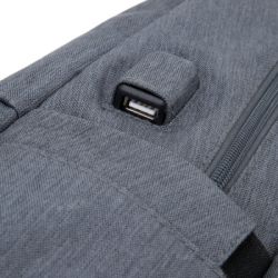 Рюкзак туристический RivaCase 17.3" 7567 Prater, anti-theft (7567Dark Grey) - Картинка 11