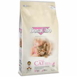 ����� ���� ��� ����� BonaCibo Adult Cat Light&Sterilized 5 �� (8694686405680)