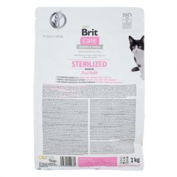 Сухой корм для кошек Brit Care Cat GF Sterilized Sensitive 2 кг (8595602540761) - Картинка 2