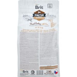Сухий корм для собак Brit Fresh Turkey/Pea Light Fit and Slim Adult 2.5 кг (8595602530809) - Картинка 2