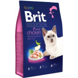     Brit Premium by Nature Cat Adult Chicken 8  (8595602553204) -  1