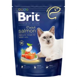     Brit Premium by Nature Cat Adult Salmon 800  (8595602553051) -  1