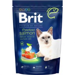     Brit Premium by Nature Cat Sterilized Salmon 1.5  (8595602553174) -  1