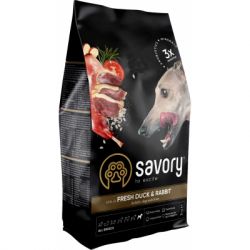     Savory Adult All Breeds rich in Fresh Duck and Rabbit 3  (4820232630174) -  1