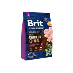 ����� ���� ��� ����� Brit Premium Dog Adult S 3 �� (8595602526291)