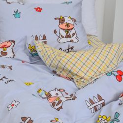 Постільна білизна Viluta Сатин Твил 529 214х150 підлітковий (529 pd) - Картинка 7