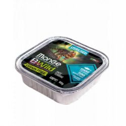 Паштет для котів Monge BWild Grain Free Wet Tuna Sterilised Cat 100 г (8009470012898) - Картинка 3