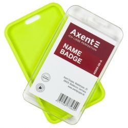 Бейдж Axent чехол SoftTouch матовый, 54х85мм, салатовый (4550V-09-A) - Картинка 4