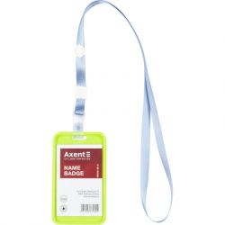 Бейдж Axent чехол SoftTouch матовый, 54х85мм, салатовый (4550V-09-A) - Картинка 6