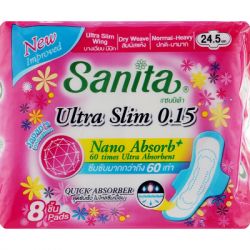 ó㳺  Sanita Dry & Fit Ultra Slim Wing 24.5  8 . (8850461601795)