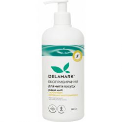 Средство для ручного мытья посуды DeLaMark с ароматом африканского лимона 500 мл (4820152330109) - Картинка 1