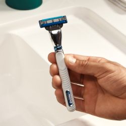 Змінні касети Gillette Mach3 Turbo 5 шт. (7702018552344) - Картинка 5