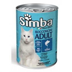 Консервы для кошек Simba Cat Wet тунец 415 г (8009470009096)