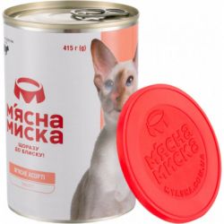Паштет для кошек М'ясна Миска ассорти 415 г (4820255190273) - Картинка 3