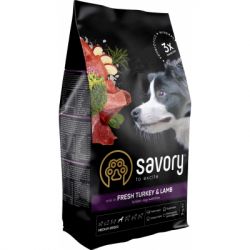     Savory Medium Breed rich in Fresh Turkey and Lamb 3  (4820232630266) -  1