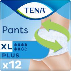    Tena Pants Plus XL 12 (7322540587555) -  1