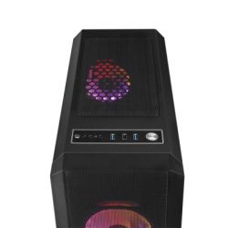  Chieftec Scorpion 4 Black,  , Mid Tower,  ATX / Micro ATX / Mini ITX, 1xUSB 2.0, 2xUSB 3.2, 0.6 , 4120  RGB LED,    RGB- (DF-908),      (GL-04B-OP) -  4