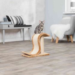 Дряпка (кігтеточка) для котів Trixie Inca 44х25х39 см (світло-коричнева) (4011905043418) - Картинка 3