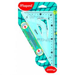 Лінійка Maped Косинець UNBREAKABLE 60гр/210мм, пластик (MP.244621) - Картинка 2