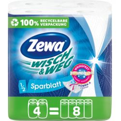   Zewa Wisch & Weg 2  4  (7322541210841) -  2
