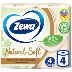   Zewa Natural Soft 4  4  (7322541270043)