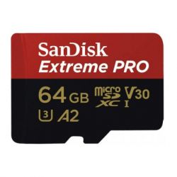  '  ' SanDisk 64GB microSDXC class 10 UHS-I U3 Extreme Pro V30 (SDSQXCU-064G-GN6MA) -  1