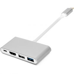  Type-C (M) to 4*USB 2.0/3.0, HDMI, Type-C (F) PowerPlant (CA911707)