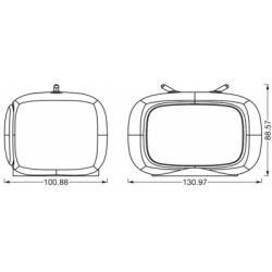 ������ LEDVANCE NIGHTLUX TOUCH LED 2,5W Retro TV, micro-USB, RGBW (4058075602137) - �������� 3