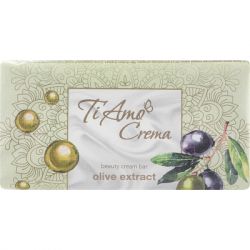 Твердое мыло Ti Amo Crema с экстрактом оливки 125 г (4820195507520)