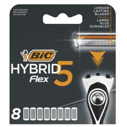 Сменные кассеты Bic Flex 5 Hybrid 8 шт. (3086123675773)