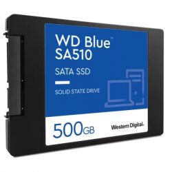   500Gb, Western Digital Blue, SATA3, 2.5", 3D TLC, 560/510 MB/s (WDS500G3B0A) -  3