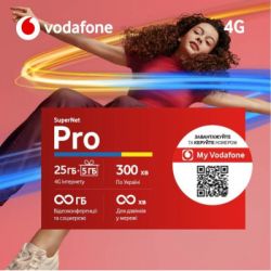 Стартовый пакет Vodafone Vodafone Pro 2022