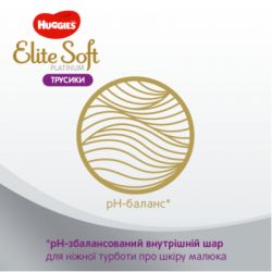 ϳ Huggies Elite Soft Platinum Pants 4 (9-14 ) 22  (5029053549187) -  6
