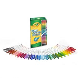  Crayola Supertips (washable), 50  (7555) -  2