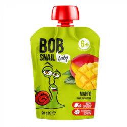 Детское пюре Bob Snail Улитка Боб Манго 90 г (4820219343844)