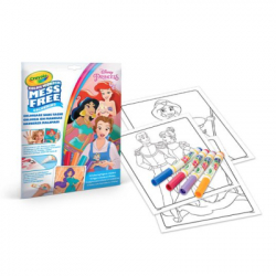 Набір для творчості Crayola Розмальовка Color Wonder Disney Princess, 18 сторінок (75-2813) - Картинка 2