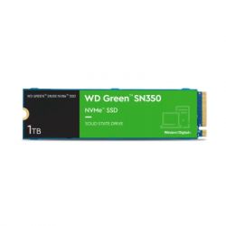   M.2 1Tb, Western Digital Green SN350, PCI-E 3.0 x4, 3D QLC, 3200/2500 MB/s (WDS100T3G0C) -  2