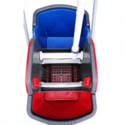 Ведро для швабр Planet Household тележка для уборки на 2 ведра с отжимом 25+25 л (10249) - Картинка 4