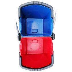 Ведро для швабр Planet Household тележка для уборки на 2 ведра с отжимом 25+25 л (10249) - Картинка 7