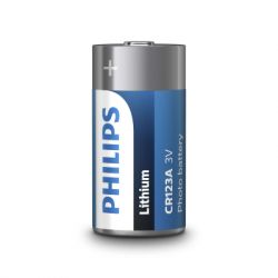  Philips CR 123A Lithium 3V *1 (CR123A/01B) -  2