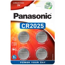  Panasonic CR 2025 Lithium * 4 (CR-2025EL/4B) -  1