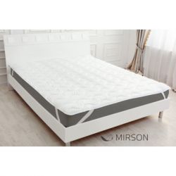Наматрасник MirSon Eco Light №1712 EcoSilk Air-Soft обычный на резинке по углам White 180x200 см (2200002888349) - Картинка 2