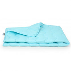 Ковдра MirSon вовняна №1640 Eco Light Blue 155х215 (2200002653183) - Картинка 5