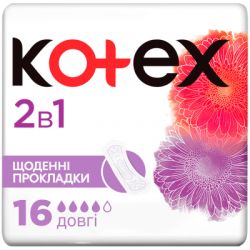   Kotex 2 in 1 Extra Protect 16 . (5029053549200) -  2