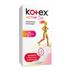   Kotex Active Deo Extra Thin 48 . (5029053547886) -  2