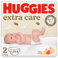 ϳ Huggies Extra Care 2 (3-6 ) M-Pack 164  (5029054234778_5029053549637)